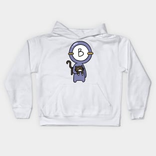 B bloodtype Kids Hoodie